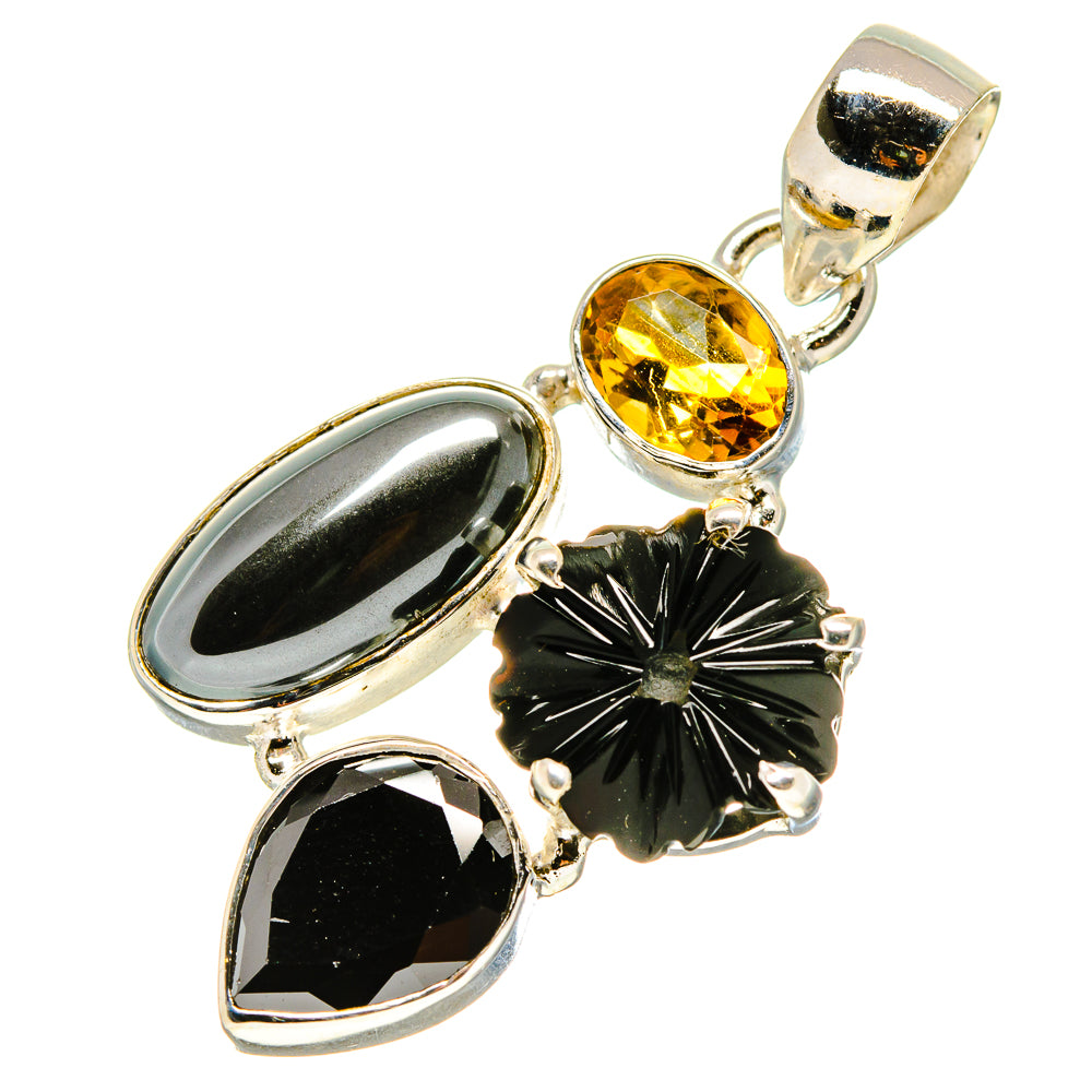 Hematite Pendants handcrafted by Anasilvercos - PD757901