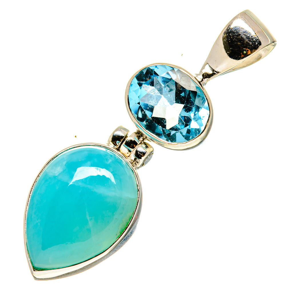 Larimar Pendants handcrafted by Anasilvercos - PD757909