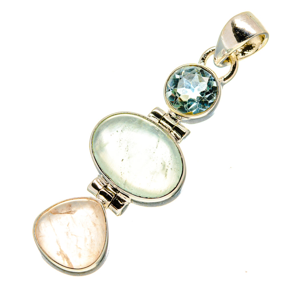 Aquamarine Pendants handcrafted by Anasilvercos - PD757915