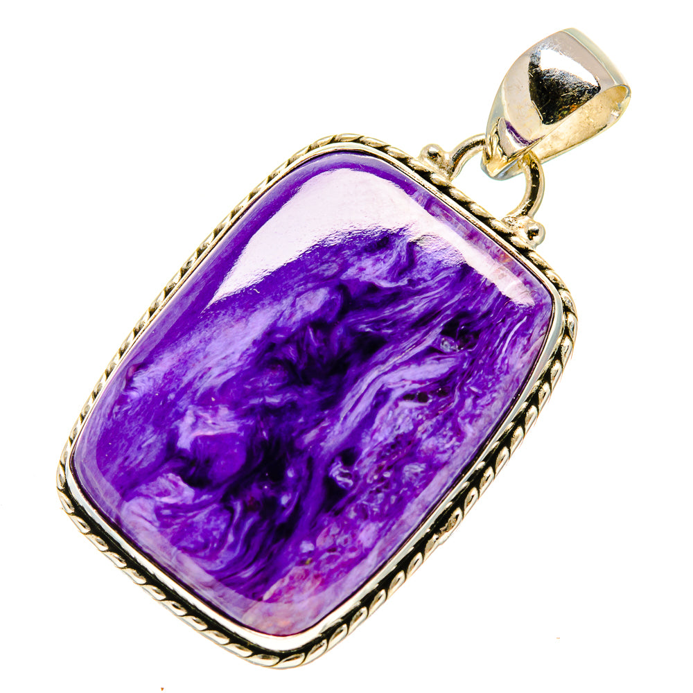 Charoite Pendants handcrafted by Anasilvercos - PD757916