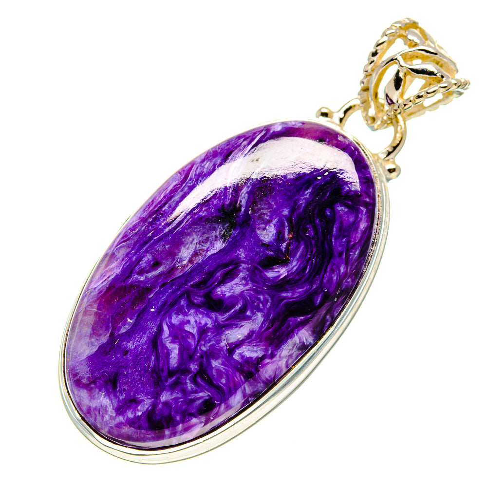 Charoite Pendants handcrafted by Anasilvercos - PD757918