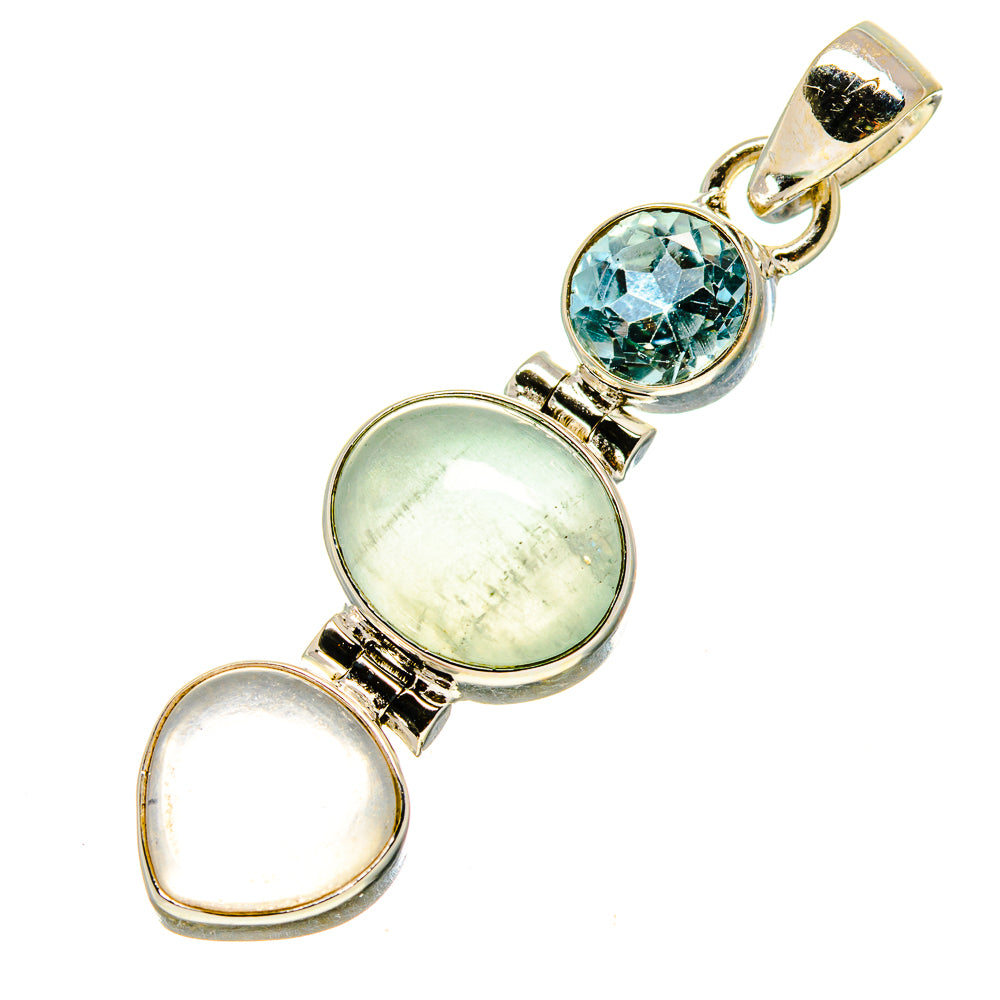 Aquamarine Pendants handcrafted by Anasilvercos - PD757929
