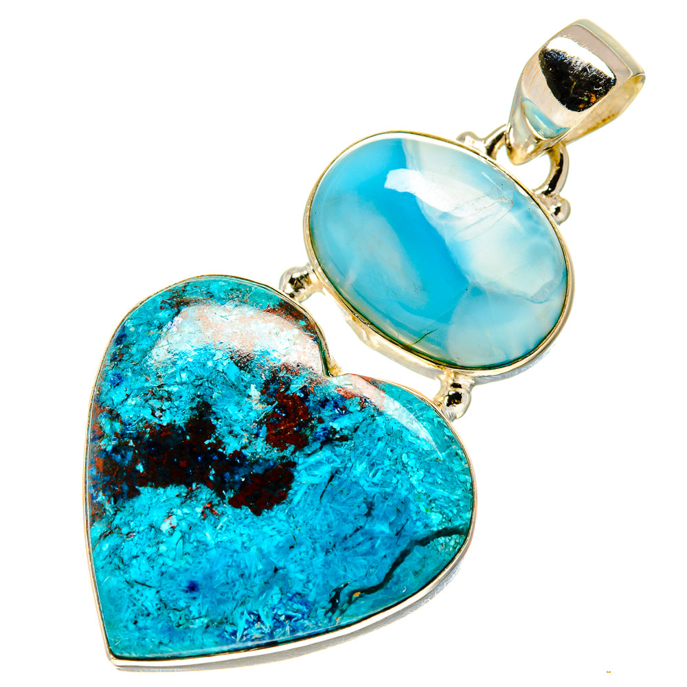 Shattuckite Pendants handcrafted by Anasilvercos - PD757934