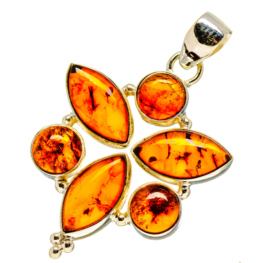 Baltic Amber Pendants handcrafted by Anasilvercos - PD757935