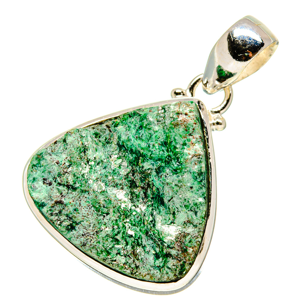 Green Fuchsite Pendants handcrafted by Anasilvercos - PD757950