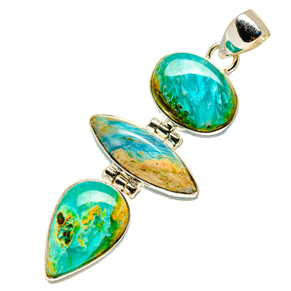 Peruvian Opal Pendants handcrafted by Anasilvercos - PD757964