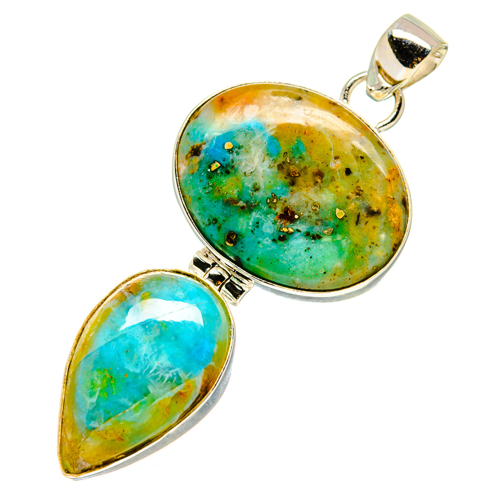 Peruvian Opal Pendants handcrafted by Anasilvercos - PD757966