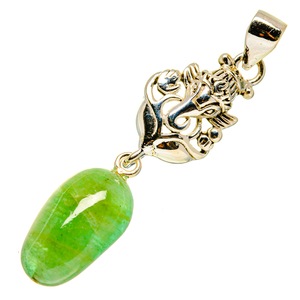 Prehnite Pendants handcrafted by Anasilvercos - PD757968