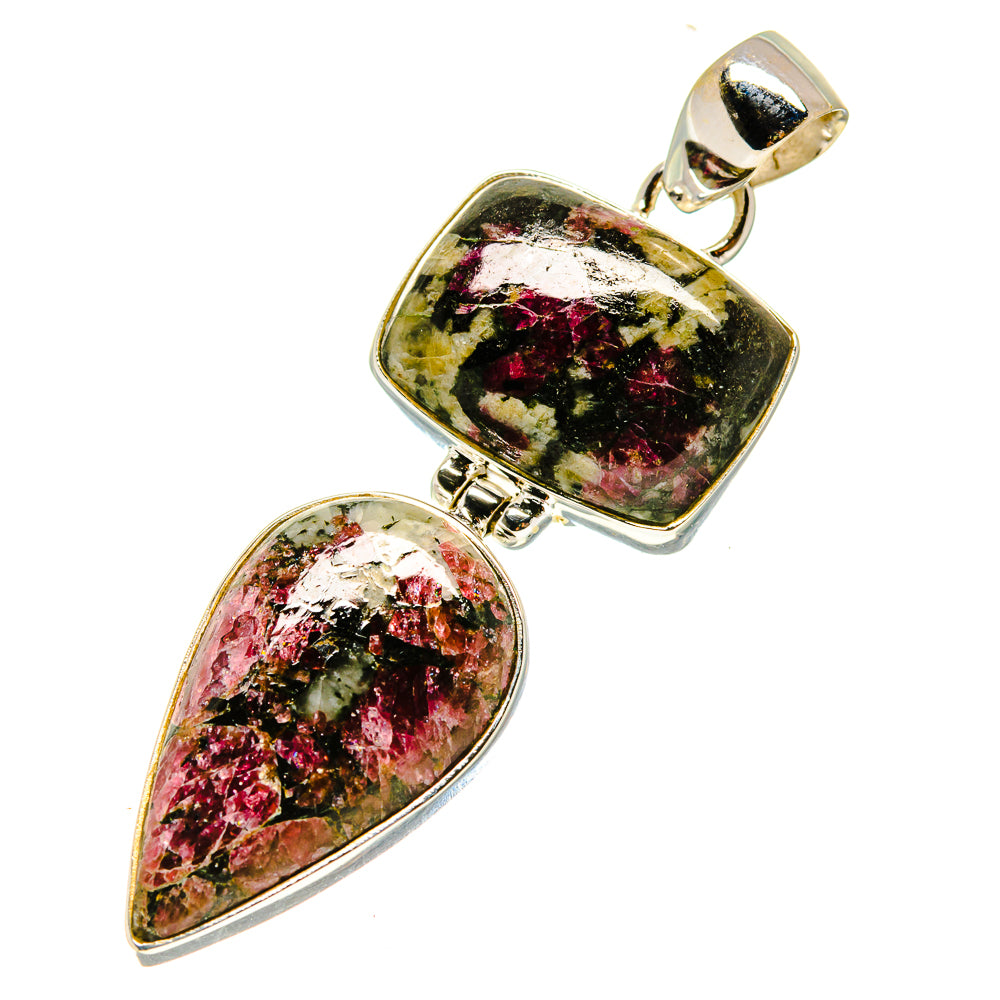 Russian Eudialyte Pendants handcrafted by Anasilvercos - PD757972