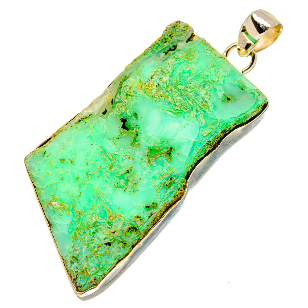 Chrysoprase Pendants handcrafted by Anasilvercos - PD757986