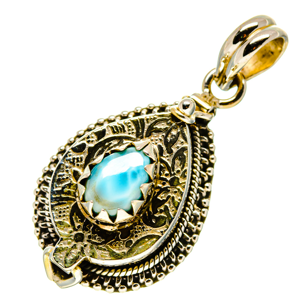 Larimar Pendants handcrafted by Anasilvercos - PD757993