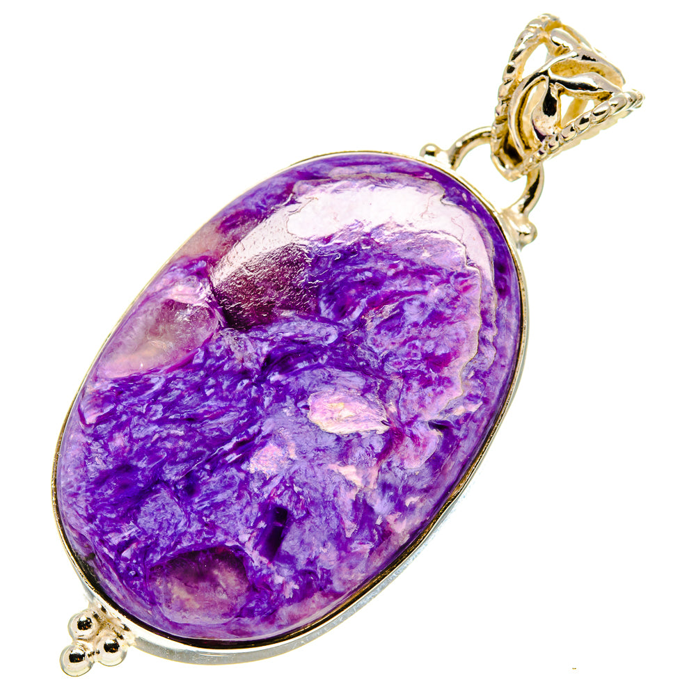 Charoite Pendants handcrafted by Anasilvercos - PD758010