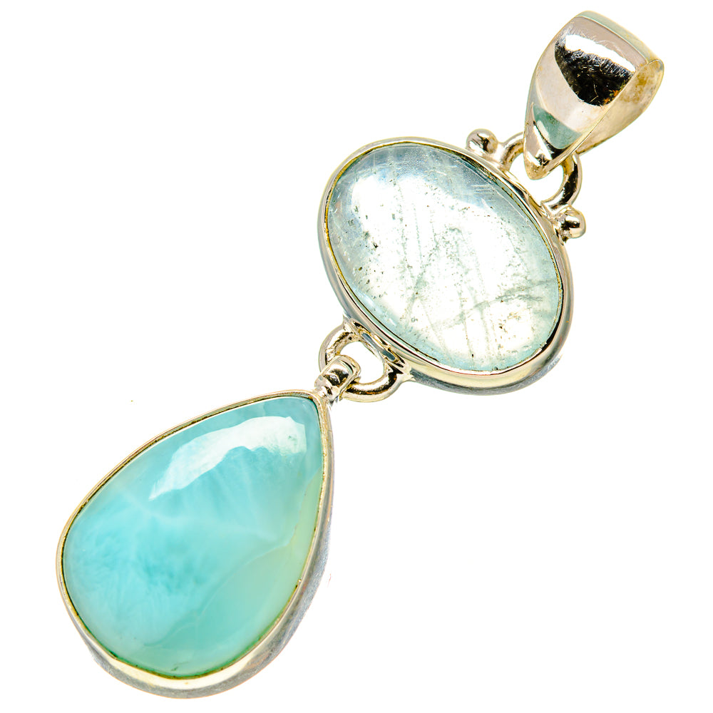Larimar Pendants handcrafted by Anasilvercos - PD758020