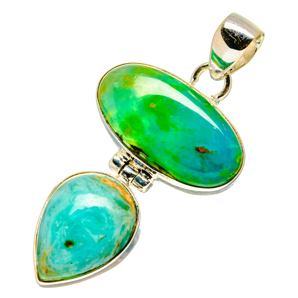 Peruvian Opal Pendants handcrafted by Anasilvercos - PD758024