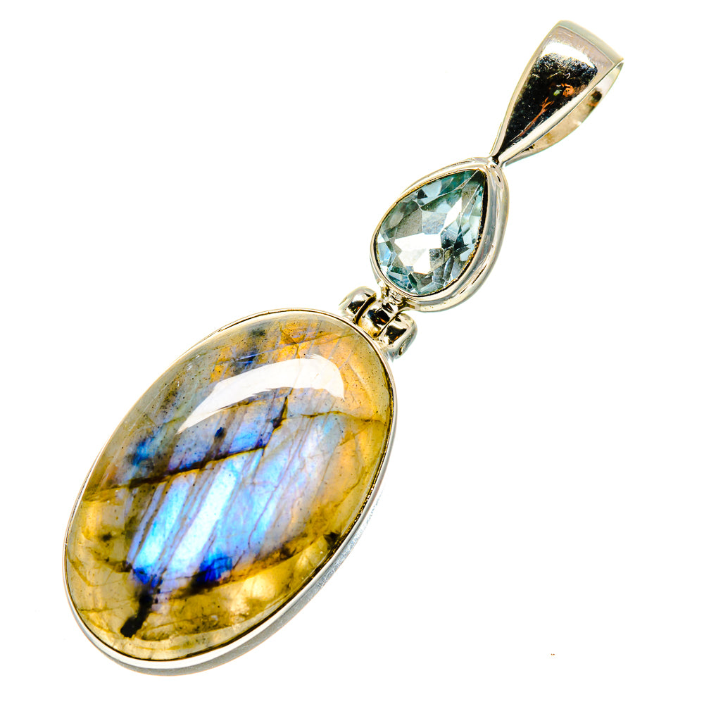 Labradorite Pendants handcrafted by Anasilvercos - PD758025