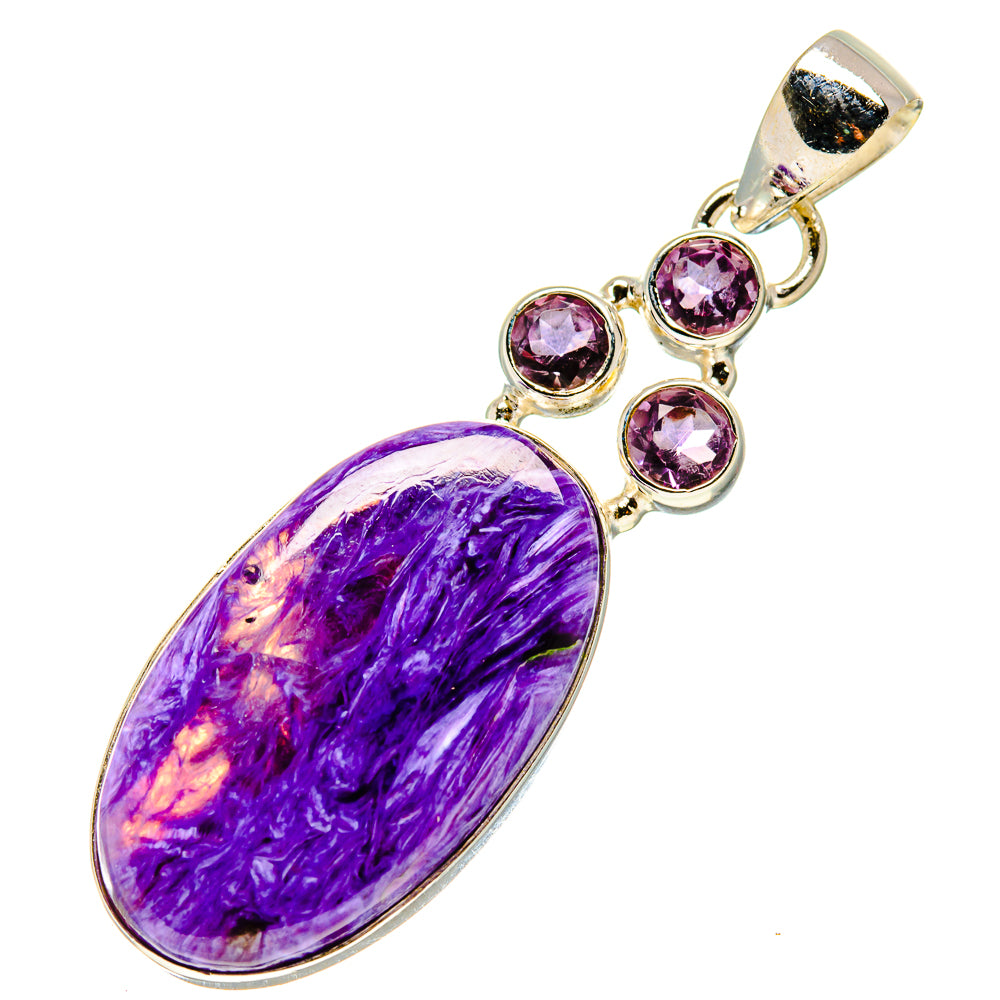 Charoite Pendants handcrafted by Anasilvercos - PD758031