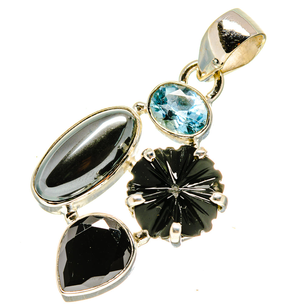 Hematite Pendants handcrafted by Anasilvercos - PD758036