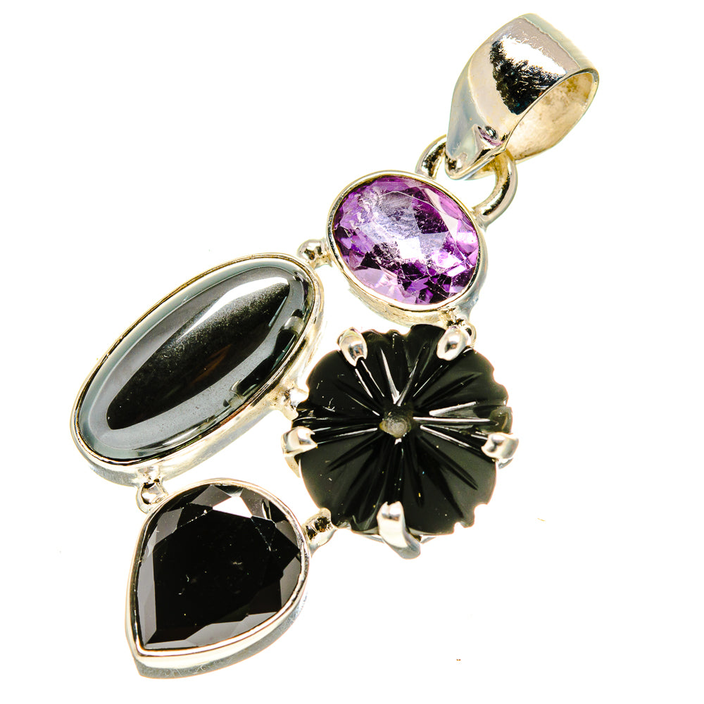 Hematite Pendants handcrafted by Anasilvercos - PD758037