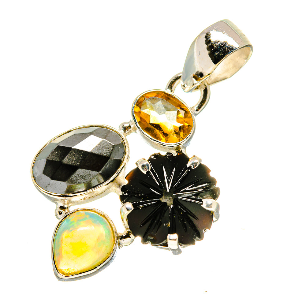Hematite Pendants handcrafted by Anasilvercos - PD758038