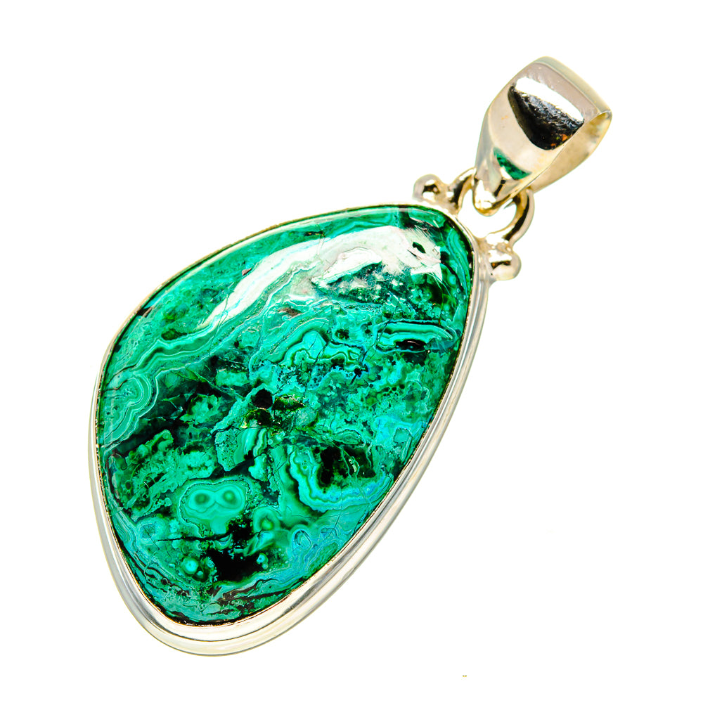 Chrysocolla Pendants handcrafted by Anasilvercos - PD758041