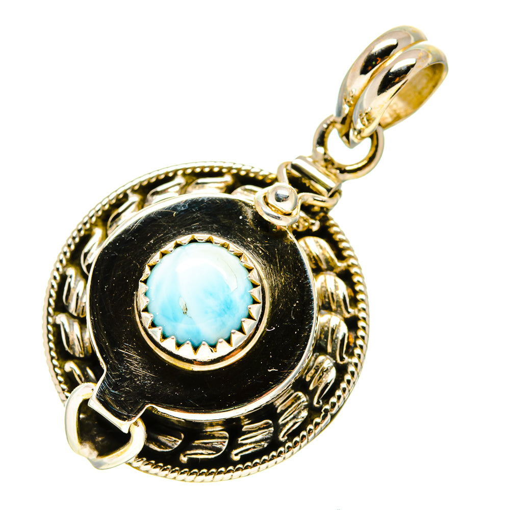 Larimar Pendants handcrafted by Anasilvercos - PD758051