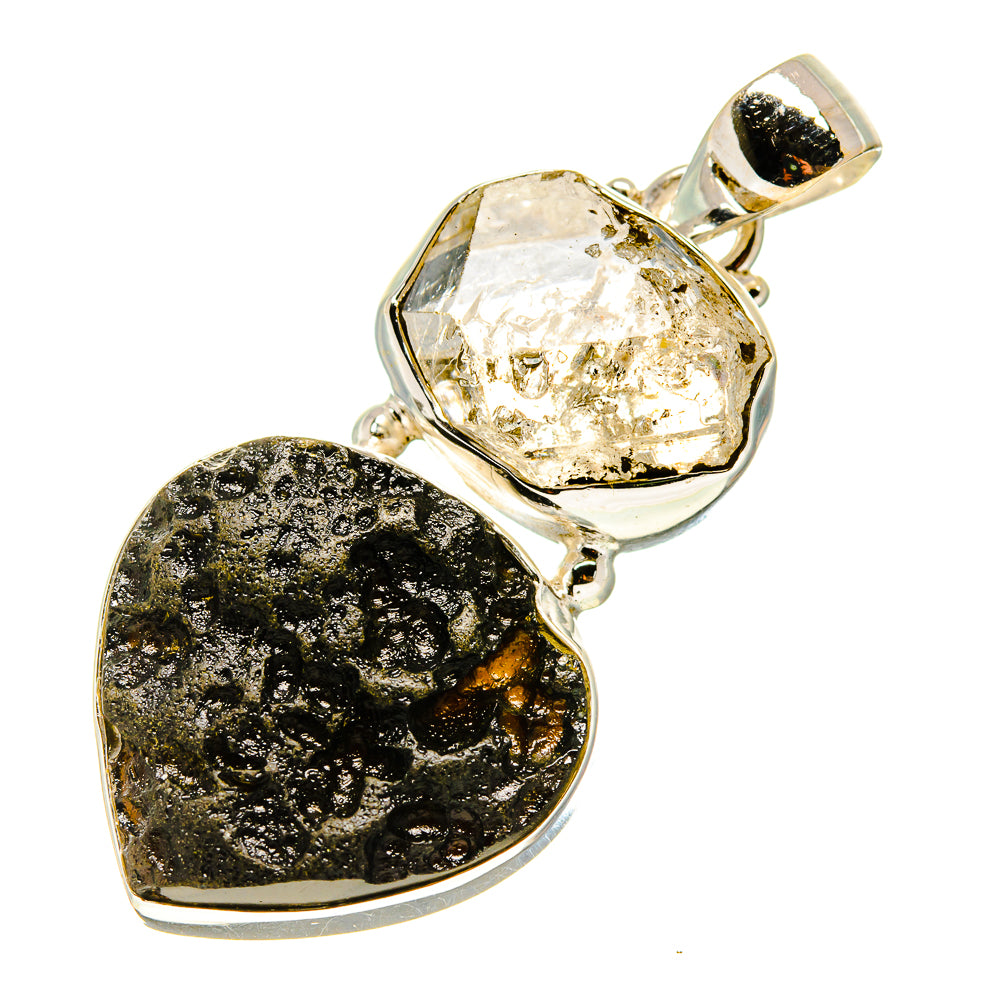 Tektite Pendants handcrafted by Anasilvercos - PD758057