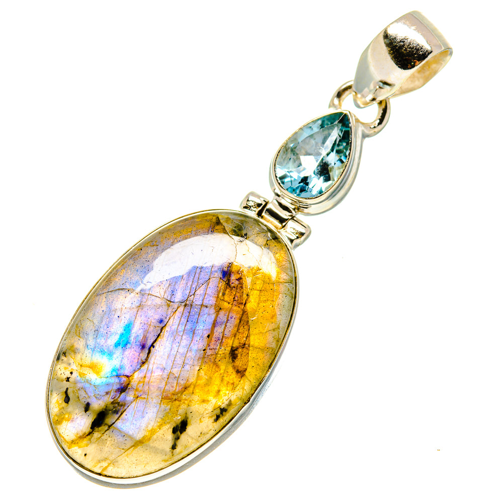 Labradorite Pendants handcrafted by Anasilvercos - PD758071