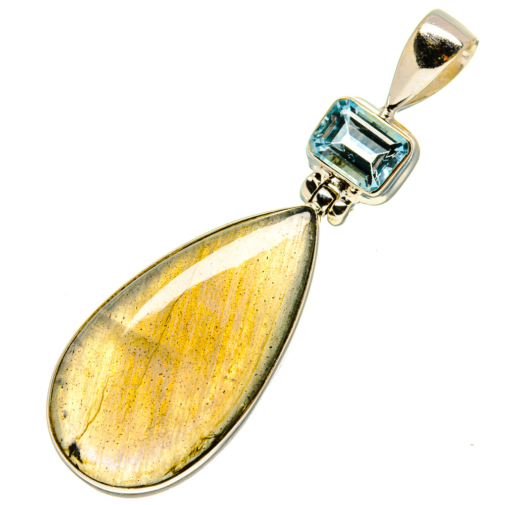Labradorite Pendants handcrafted by Anasilvercos - PD758072