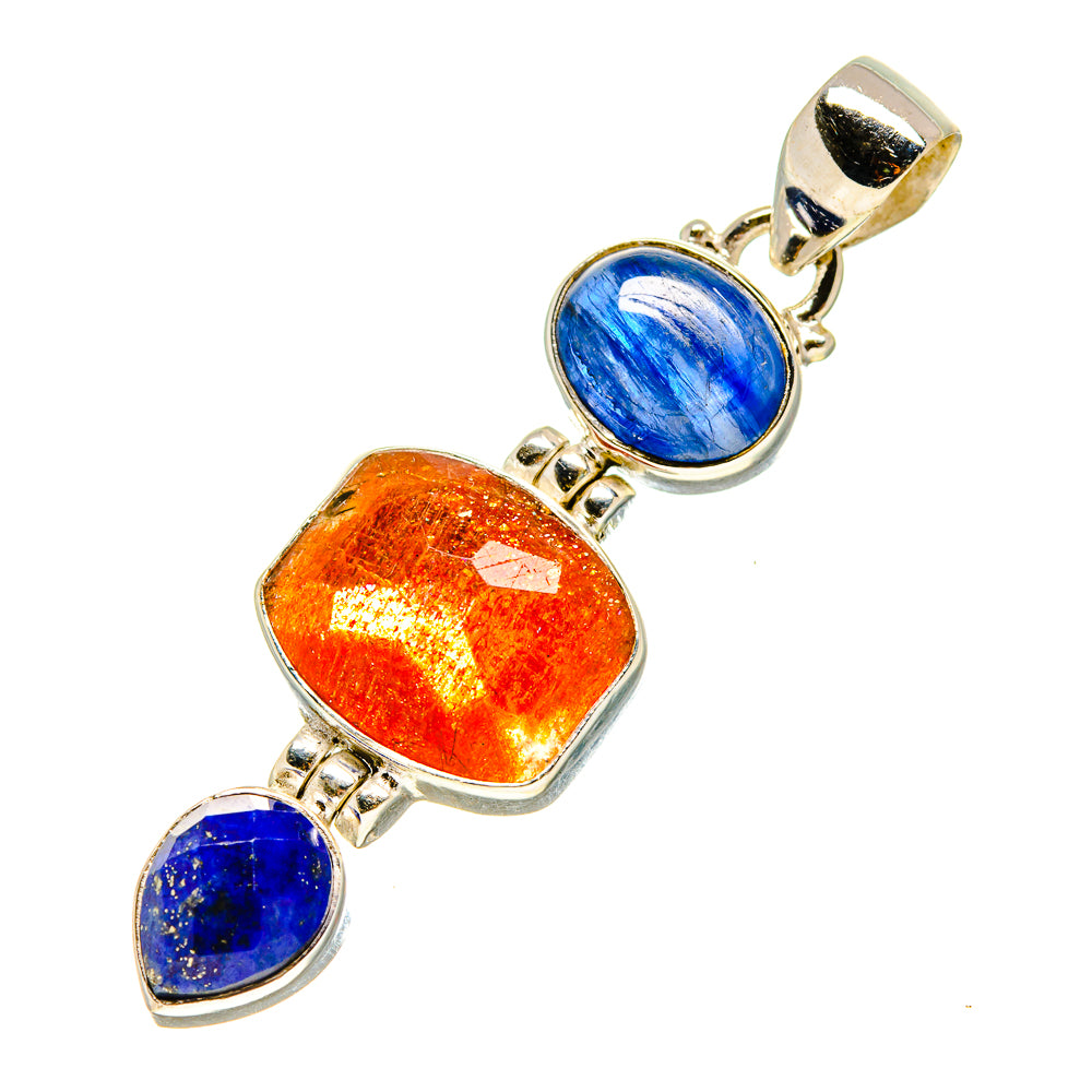 Sunstone Pendants handcrafted by Anasilvercos - PD758078