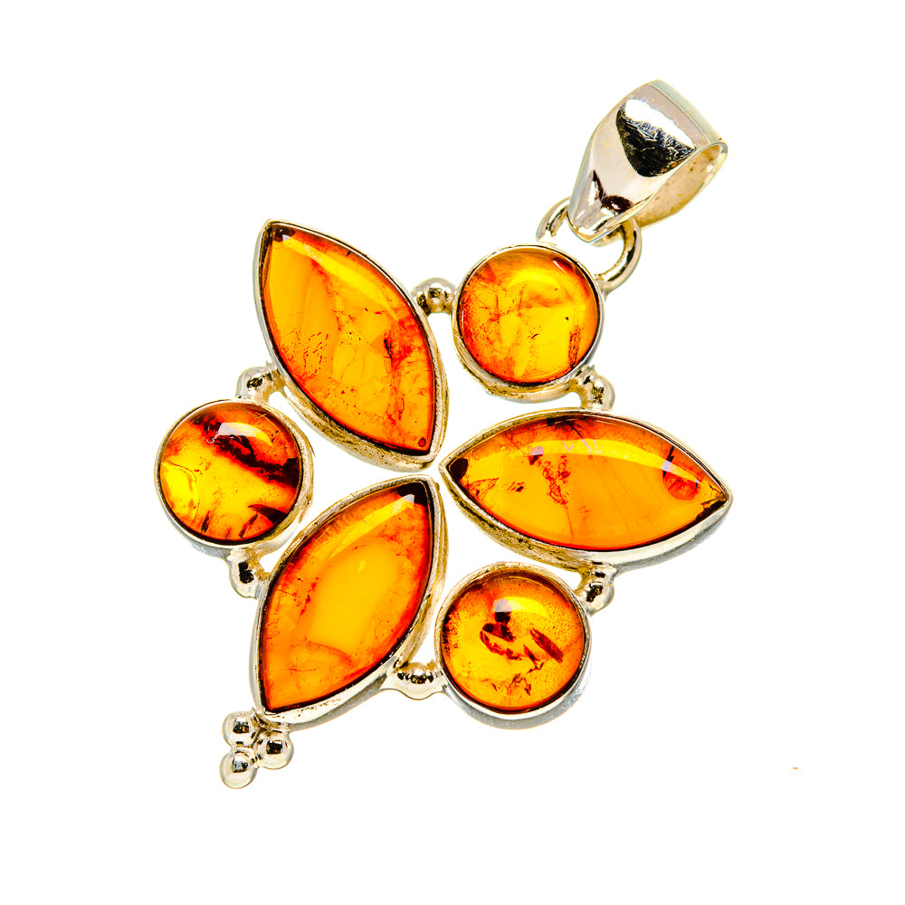 Baltic Amber Pendants handcrafted by Anasilvercos - PD758087