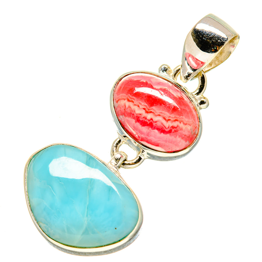 Larimar Pendants handcrafted by Anasilvercos - PD758089