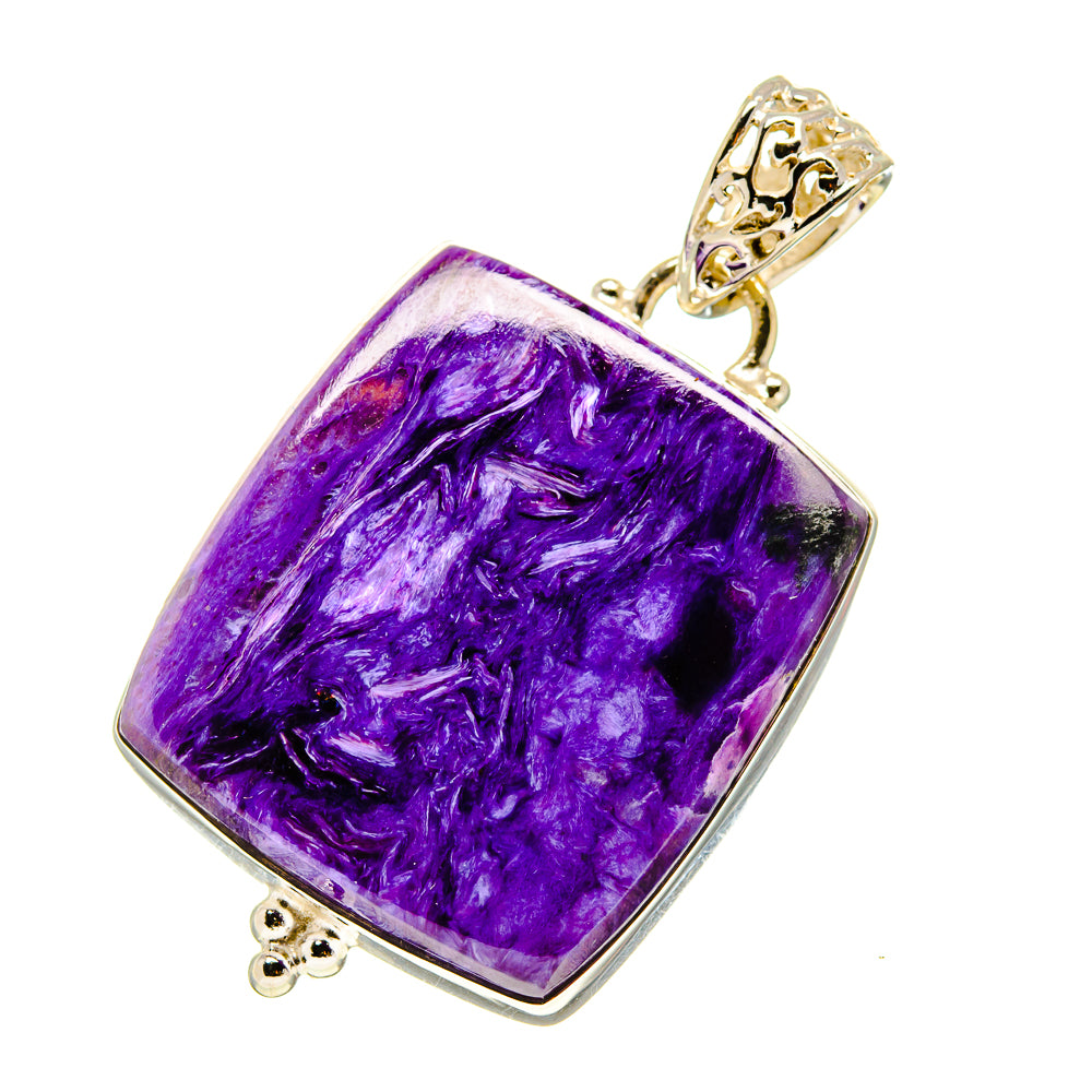 Charoite Pendants handcrafted by Anasilvercos - PD758090