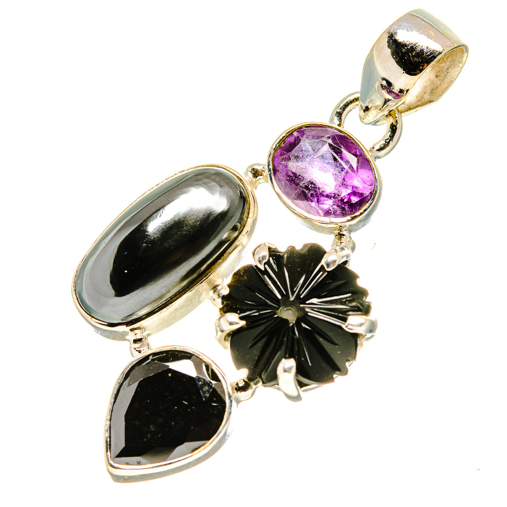 Hematite Pendants handcrafted by Anasilvercos - PD758095