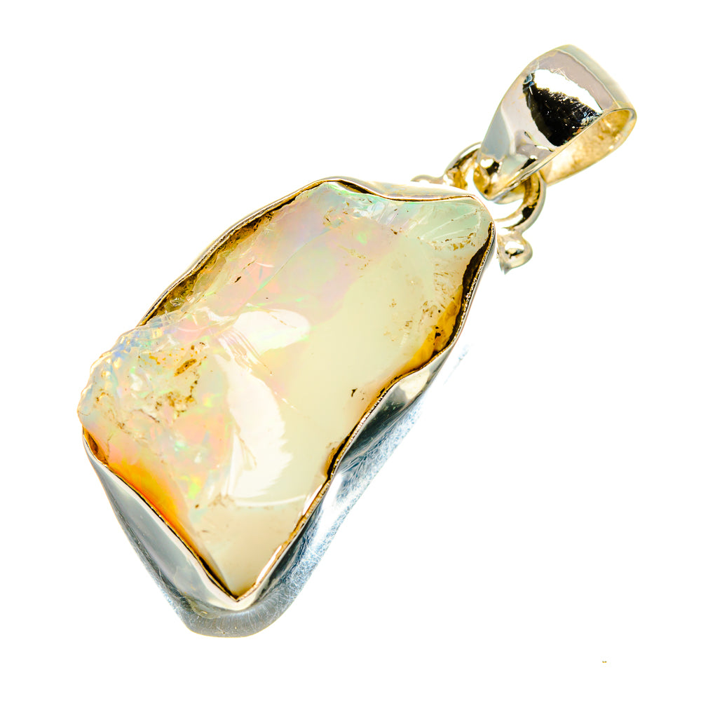 Ethiopian Opal Pendants handcrafted by Anasilvercos - PD758099