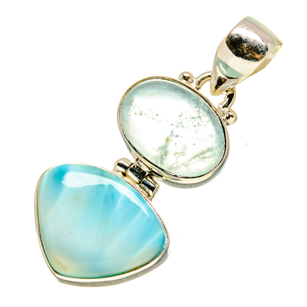 Larimar Pendants handcrafted by Anasilvercos - PD758101