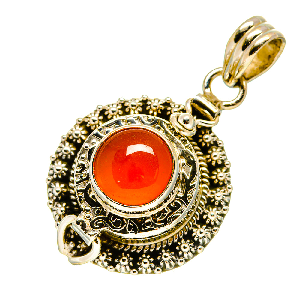 Carnelian Pendants handcrafted by Anasilvercos - PD758109