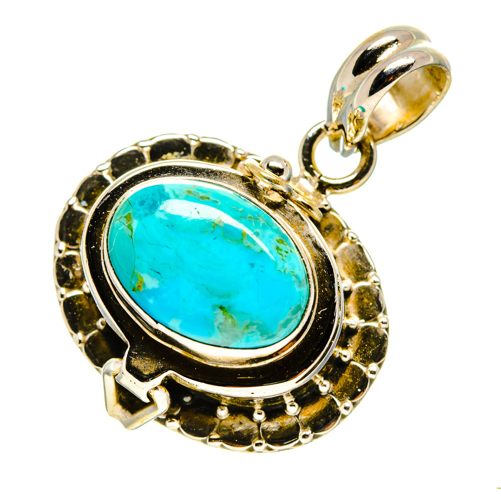 Chrysocolla Pendants handcrafted by Anasilvercos - PD758116