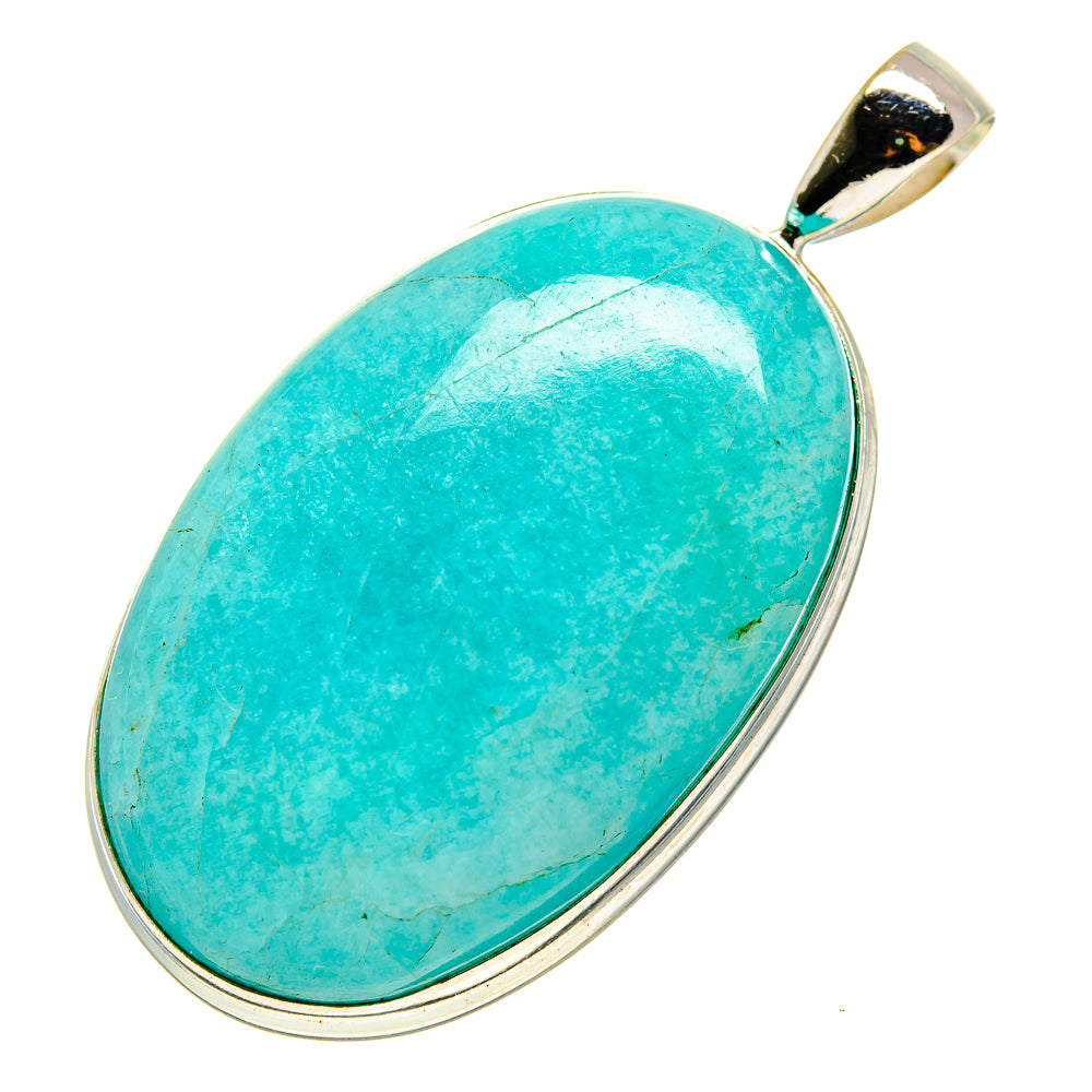 Peruvian Amazonite Pendants handcrafted by Anasilvercos - PD758137