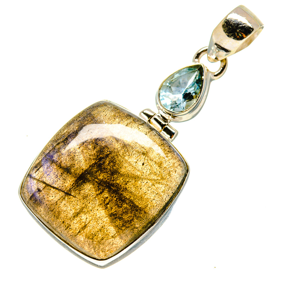 Labradorite Pendants handcrafted by Anasilvercos - PD758140