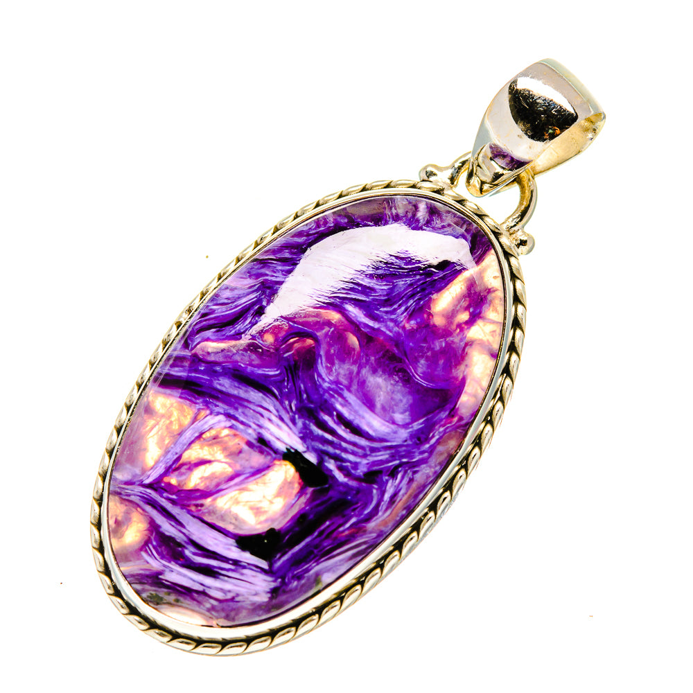 Charoite Pendants handcrafted by Anasilvercos - PD758153