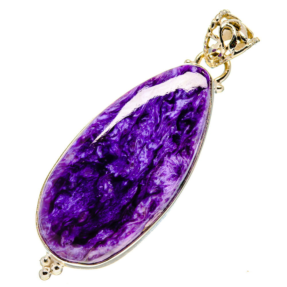 Charoite Pendants handcrafted by Anasilvercos - PD758154