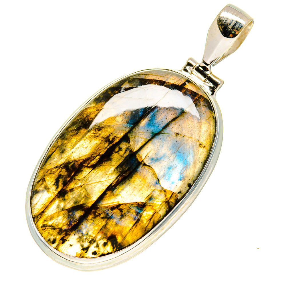 Labradorite Pendants handcrafted by Anasilvercos - PD758157