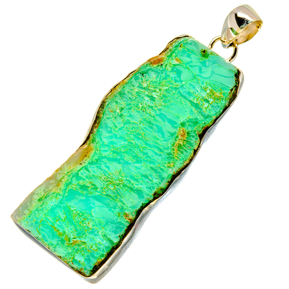 Chrysoprase Pendants handcrafted by Anasilvercos - PD758161