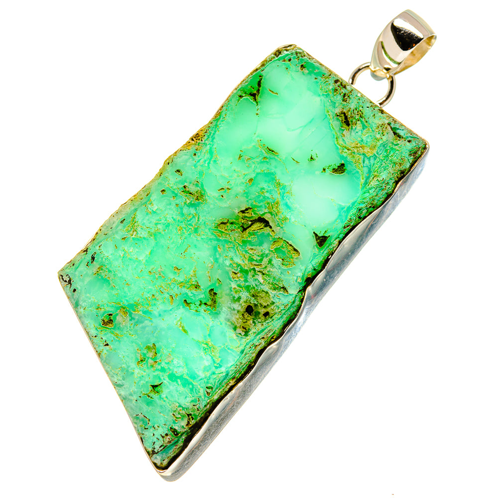 Chrysoprase Pendants handcrafted by Anasilvercos - PD758163