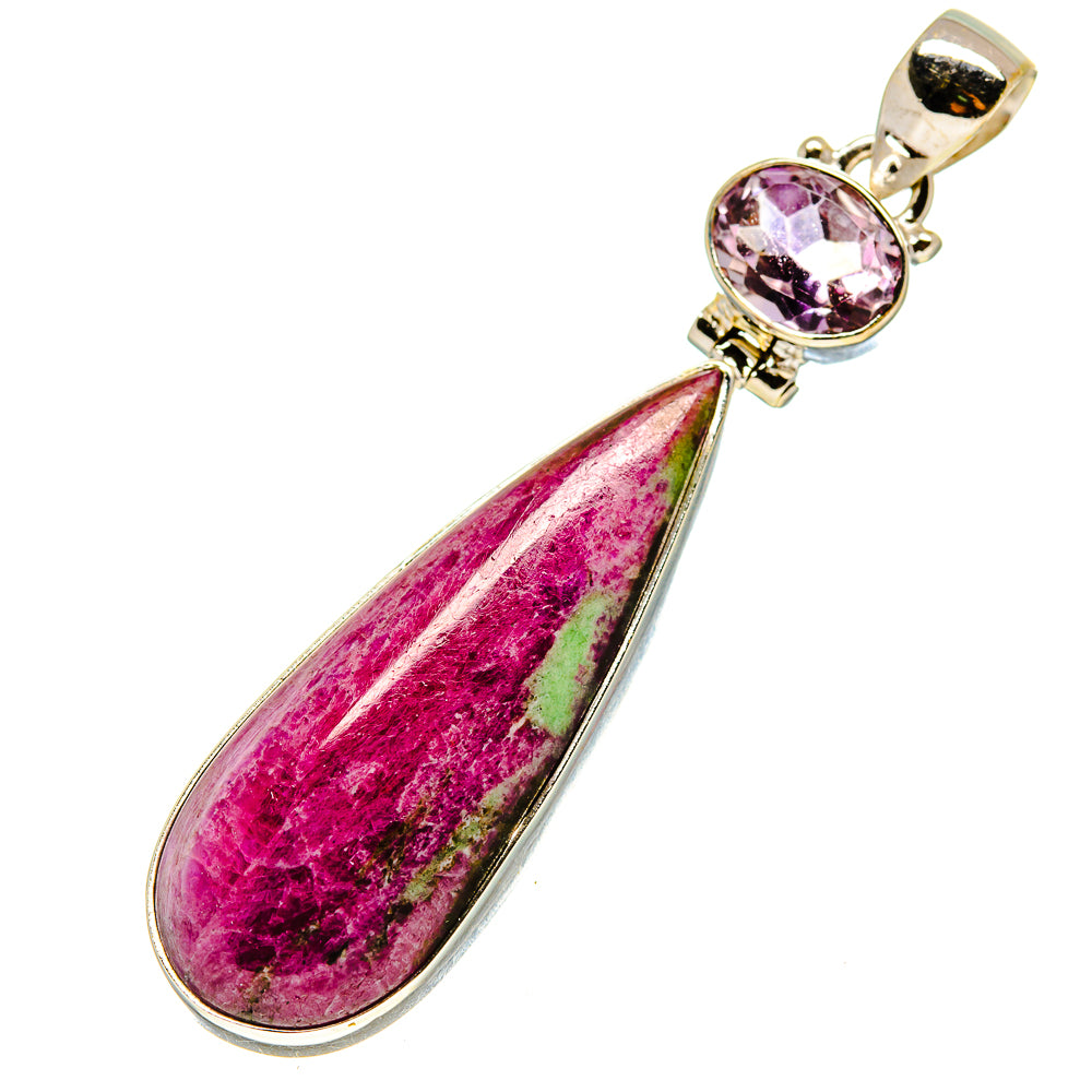 Ruby Zoisite Pendants handcrafted by Anasilvercos - PD758164