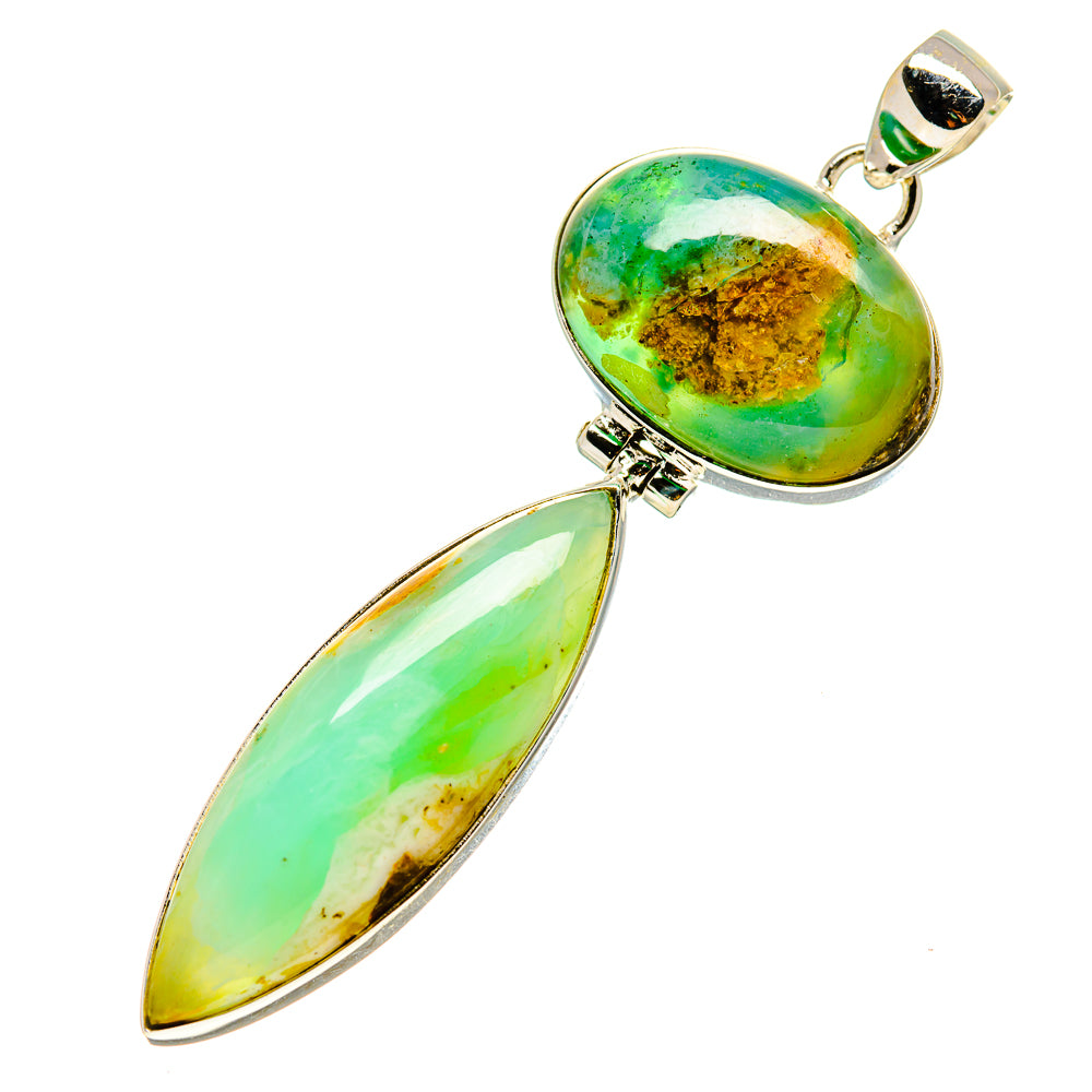 Peruvian Opal Pendants handcrafted by Anasilvercos - PD758165
