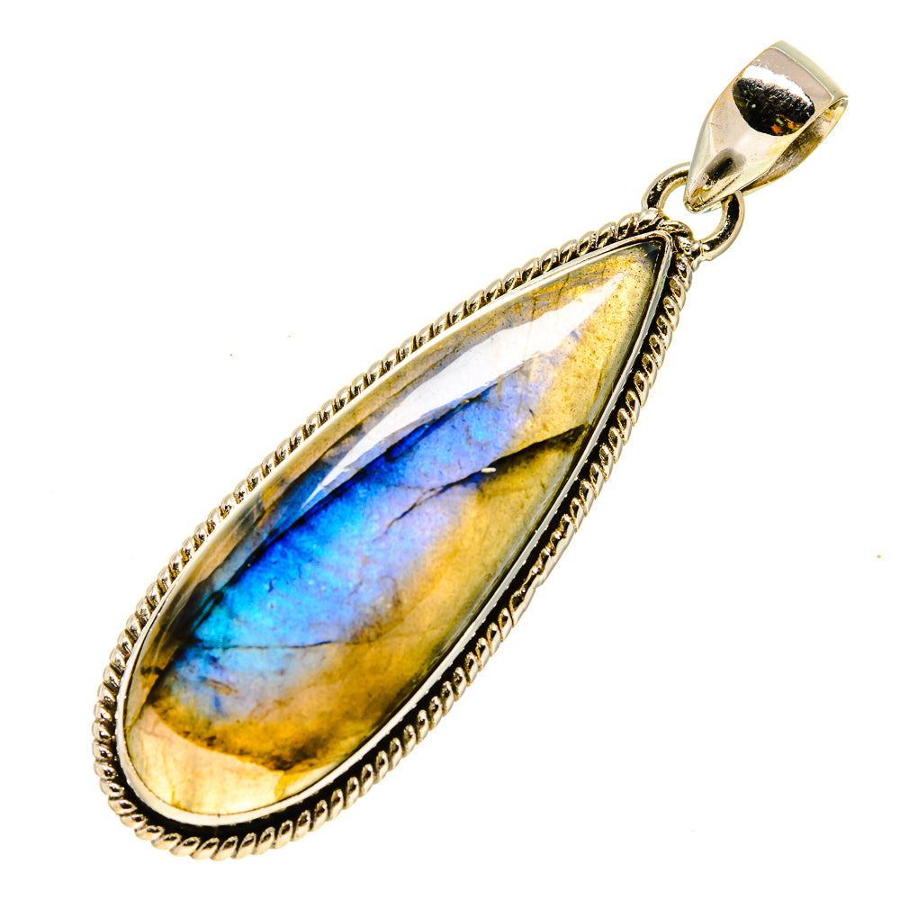 Labradorite Pendants handcrafted by Anasilvercos - PD758170