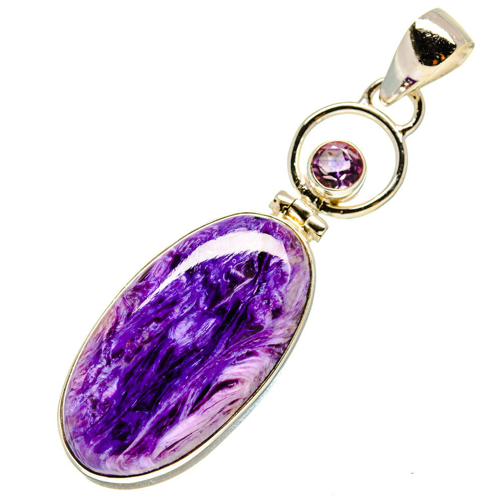 Charoite Pendants handcrafted by Anasilvercos - PD758177