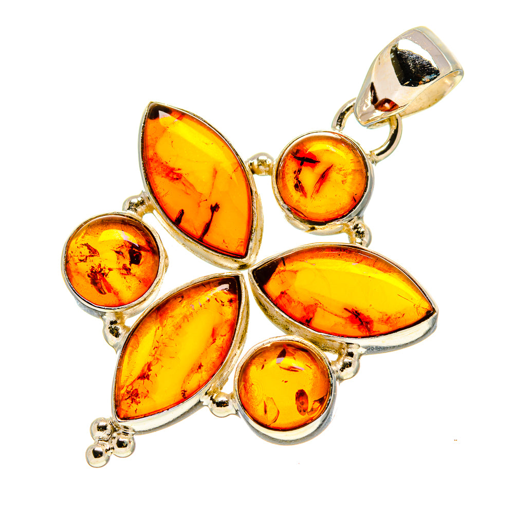 Baltic Amber Pendants handcrafted by Anasilvercos - PD758188