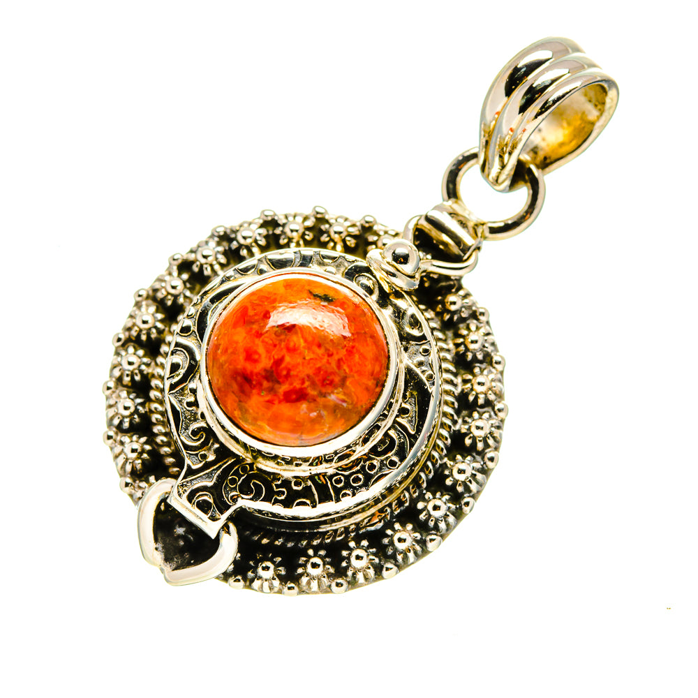 Sponge Coral Pendants handcrafted by Anasilvercos - PD758211